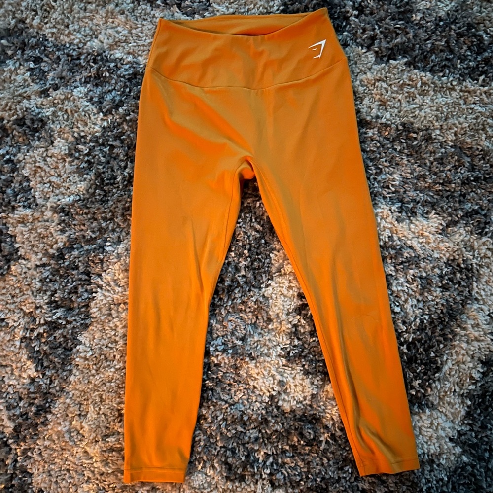 Orange Gymshark Leggings
